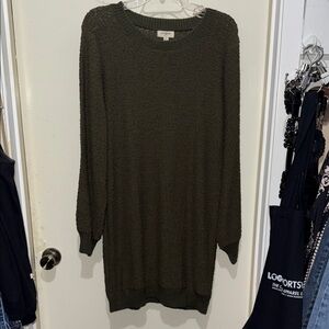 Umgee Olive Knit Sweater
